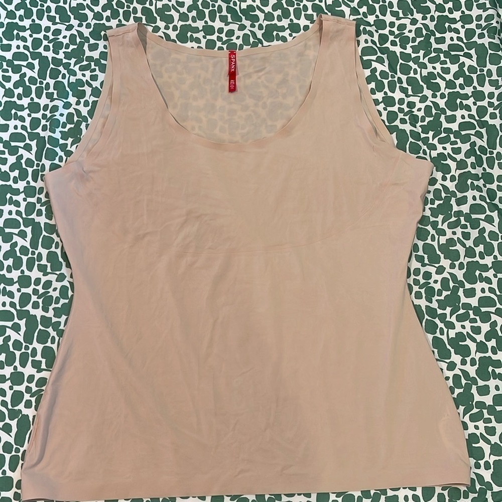 Spanx by Sara Blakely Nude Trust Your Thinstincts Tank Top Shapewear